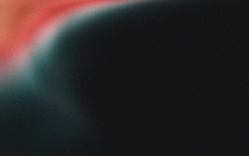 A dark rectangle with an orange and red gradient pattern